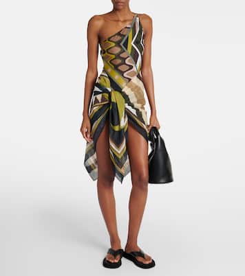 Tunique en coton à imprimé Cigni | Pucci
