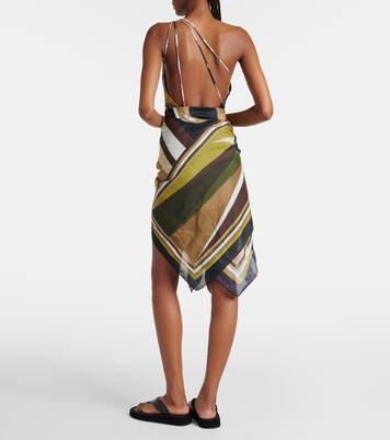 Tunique en coton à imprimé Cigni | Pucci