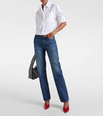 Jeans rectos de tiro bajo | Sportmax
