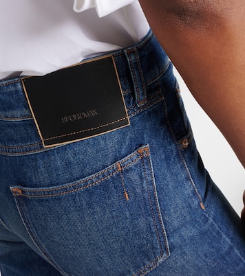 Jeans rectos de tiro bajo | Sportmax