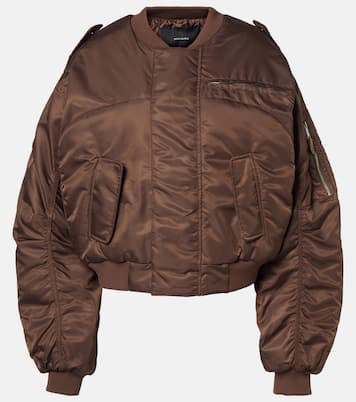 Cropped bomber jacket | Entire Studios
