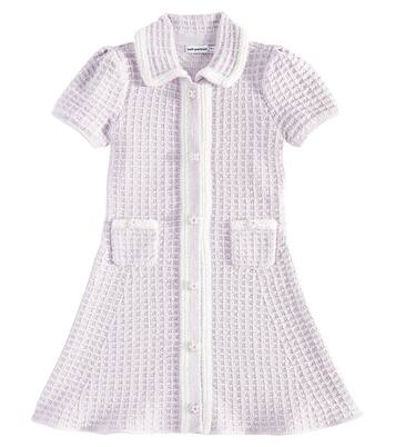 Vestido de punto gofrado | Self-Portrait Kids