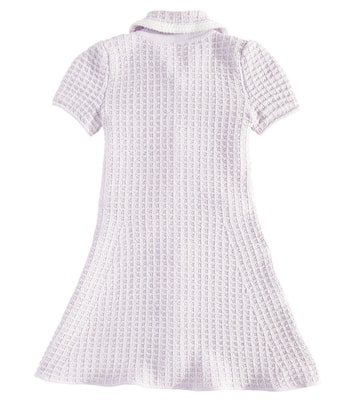 Vestido de punto gofrado | Self-Portrait Kids