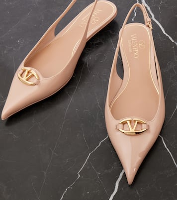 Slingback-Ballerinas VLogo The Bold Edition | Valentino Garavani