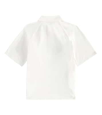 Polo in piqué di misto cotone | Gucci Kids