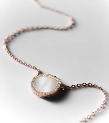 Collier Antifer en or rose 18 ct, nacre et diamants | Repossi