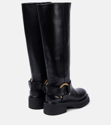 Botas altas Chic Sophistication de piel | Dorothee Schumacher