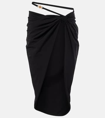 Jersey beach cover-up  | Versace