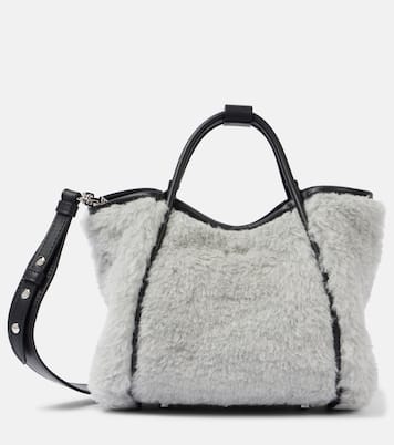 Tote Marine Small aus Teddyfleece | Max Mara