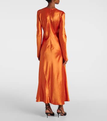 Maxikleid Elogio aus Satin | Max Mara