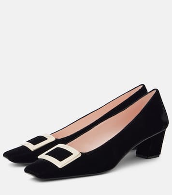 Pumps Belle Vivier 45 in suede | Roger Vivier
