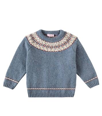 Goyo Fair Isle wool-blend sweater | La Coqueta