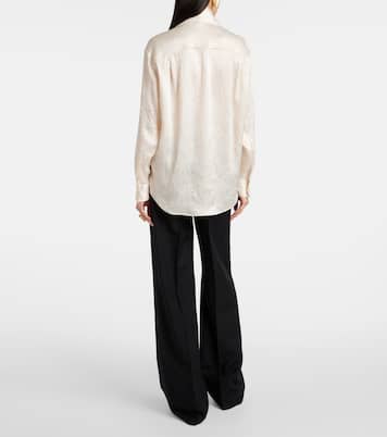 Bluse aus Satin | McQueen