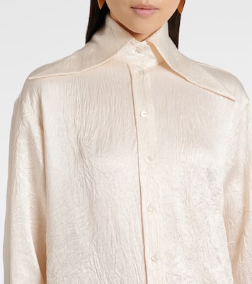 Bluse aus Satin | McQueen