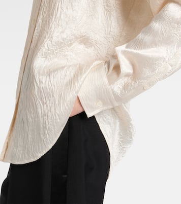 Bluse aus Satin | McQueen