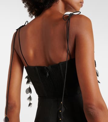 Abito bustier Natura in lino e seta | Zimmermann