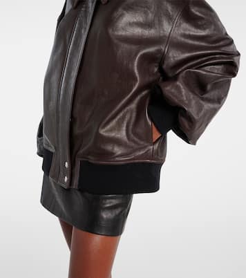 Giacca blouson Shelman in pelle | Khaite