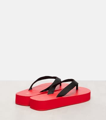 Dune platform thong sandals | The Row