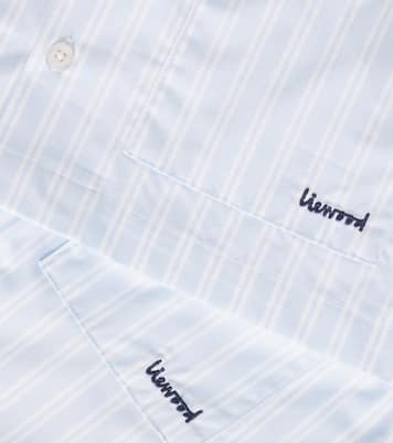 Camicia e shorts Leona in cotone a righe | Liewood