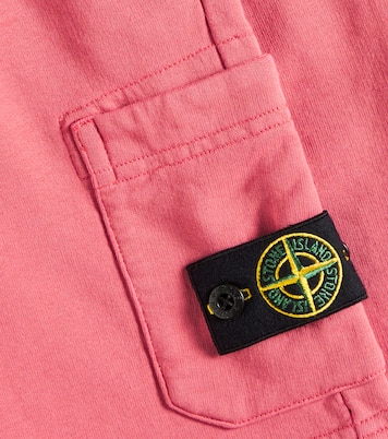 Shorts de algodón con logo | Stone Island Junior