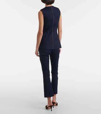 Gilet Jessup in misto cotone | Veronica Beard