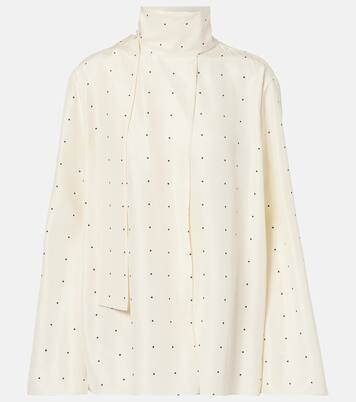 Blouse en soie à pois | Róhe