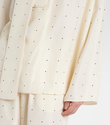 Blouse en soie à pois | Róhe