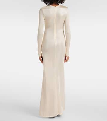 Luella draped jersey gown | Tove