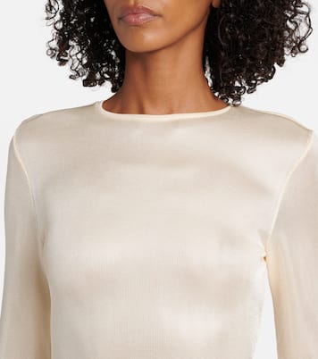 Luella draped jersey gown | Tove