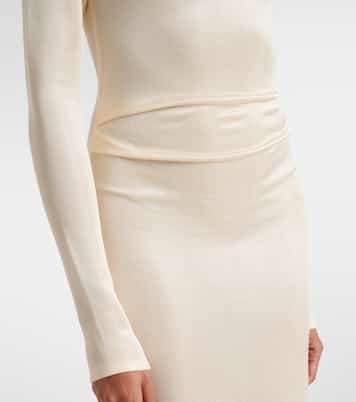 Luella draped jersey gown | Tove