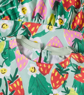 Abito in jersey di cotone con stampa | Stella McCartney Kids