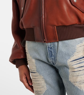 Bomber in pelle | Acne Studios