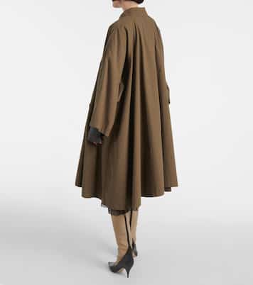 Cappotto Leins in popeline di cotone | The Row