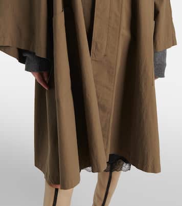 Cappotto Leins in popeline di cotone | The Row