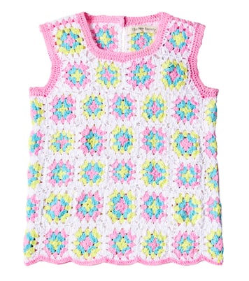 Top in crochet di cotone Nikaia | The New Society