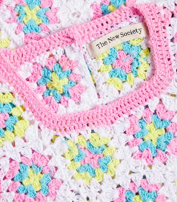 Top in crochet di cotone Nikaia | The New Society