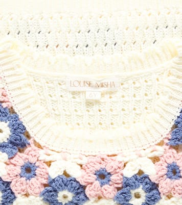 Rynia cotton-blend vest | Louise Misha