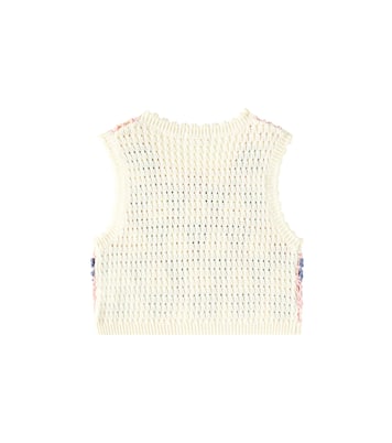 Rynia cotton-blend vest | Louise Misha