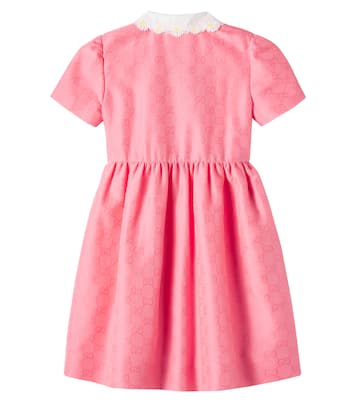 Kleid GG aus Baumwoll-Canvas | Gucci Kids