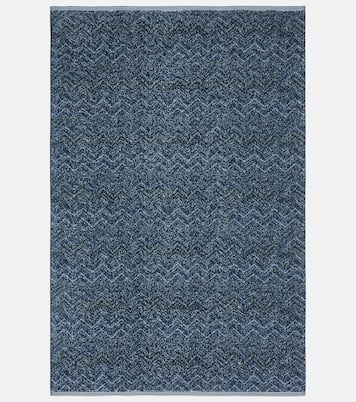 Serviette de plage Azul Zigzag en coton | Missoni
