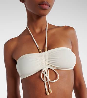 Top de bikini bandeau Melia fruncido | Eres