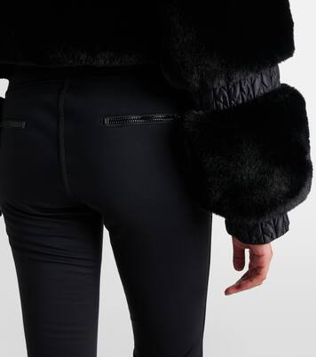 Lieke faux fur-trimmed ski jumpsuit | Goldbergh