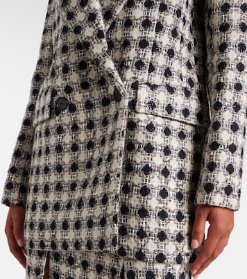 Double-breasted tweed blazer | Nina Ricci
