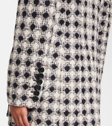 Double-breasted tweed blazer | Nina Ricci