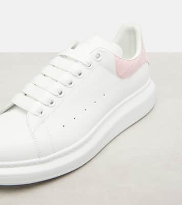 Oversized leather sneakers | McQueen