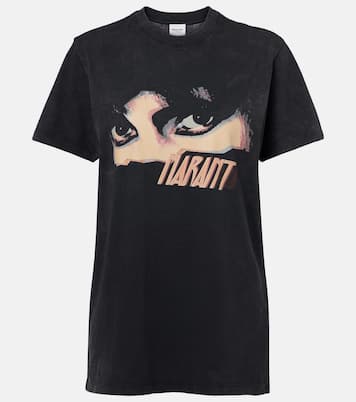 T-shirt Zoeline in jersey di cotone con stampa | Marant Etoile