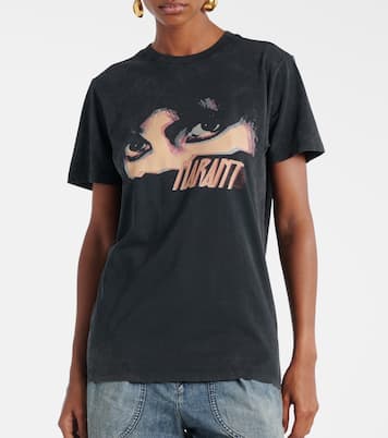 T-shirt Zoeline in jersey di cotone con stampa | Marant Etoile
