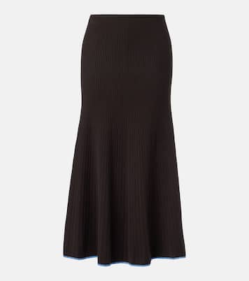 Falda midi acanalada Carly | Proenza Schouler