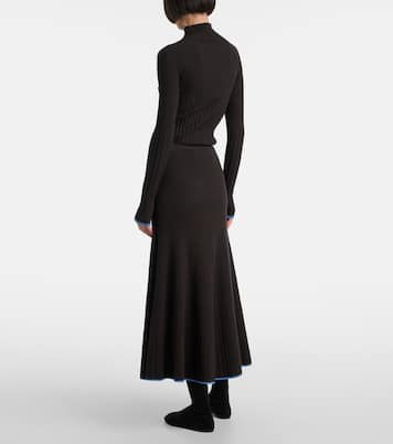 Falda midi acanalada Carly | Proenza Schouler