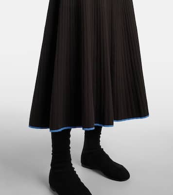Falda midi acanalada Carly | Proenza Schouler